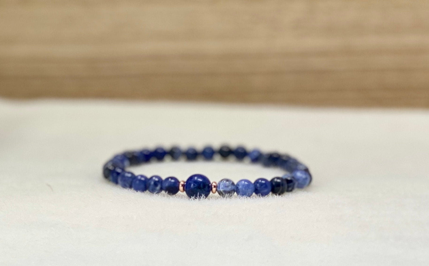 6mm Blue Sodalite Bracelet