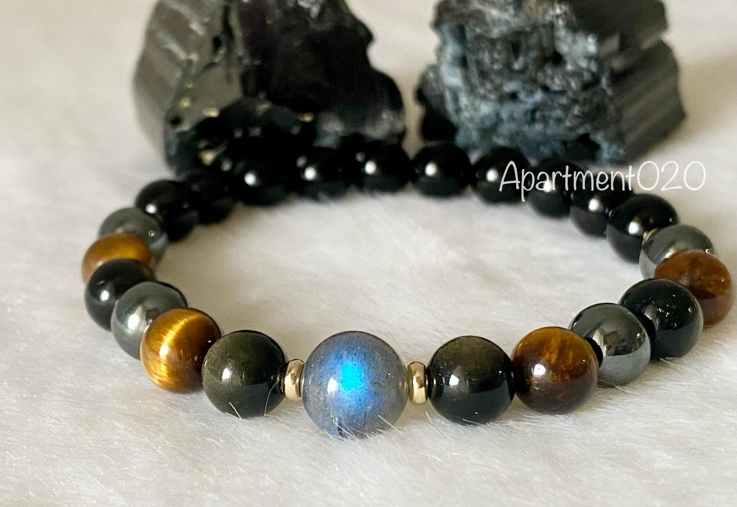 Ultimate Triple Protection Beaded Bracelet